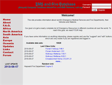 Tablet Screenshot of ems-fire-database.info